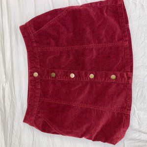 Altar'd State red skirt